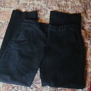 Black High-Waisted Pants